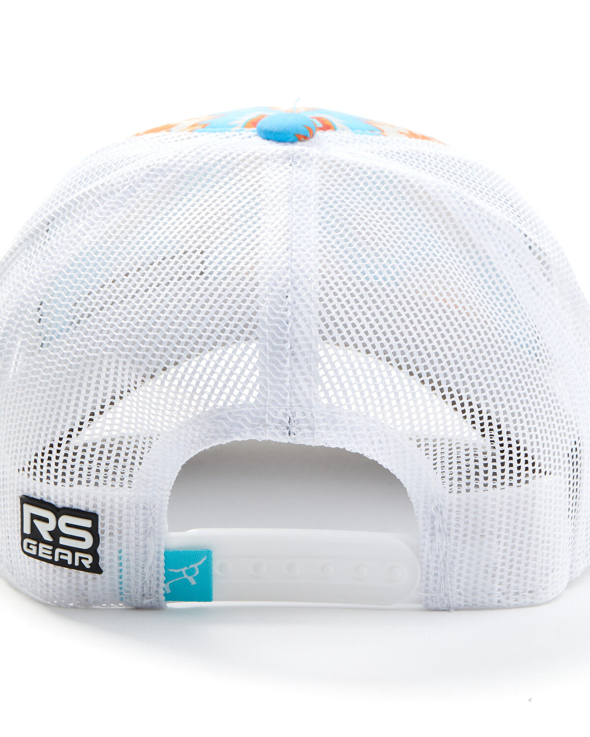 Image #3 - RopeSmart Women's LDS Turquoise Southwestern Print Mesh-Back Ball Cap, Turquoise, hi-res