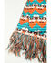 Image #3 - Panhandle Women's Southwestern Print Scarf Set - 3 Piece, Turquoise, hi-res
