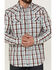 Image #3 - Moonshine Spirit Men's Burning Man Plaid Long Sleeve Snap Western Shirt, White, hi-res