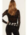 Image #4 - Molly Bracken Women's Floral Lace Long Sleeve Top, , hi-res