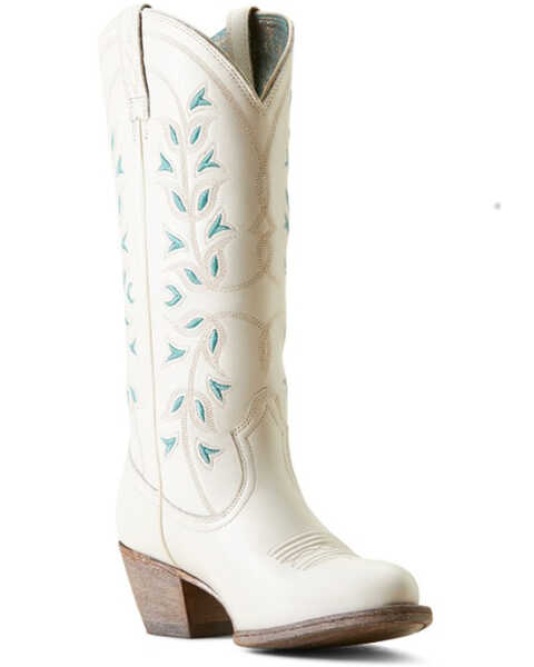Image #1 - Ariat Women's Desert Holly Western Boots - Medium Toe , Beige, hi-res