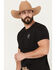 Image #3 - RANK 45&reg; Men's Bull Scape Short Sleeve Graphic T-Shirt, Black, hi-res
