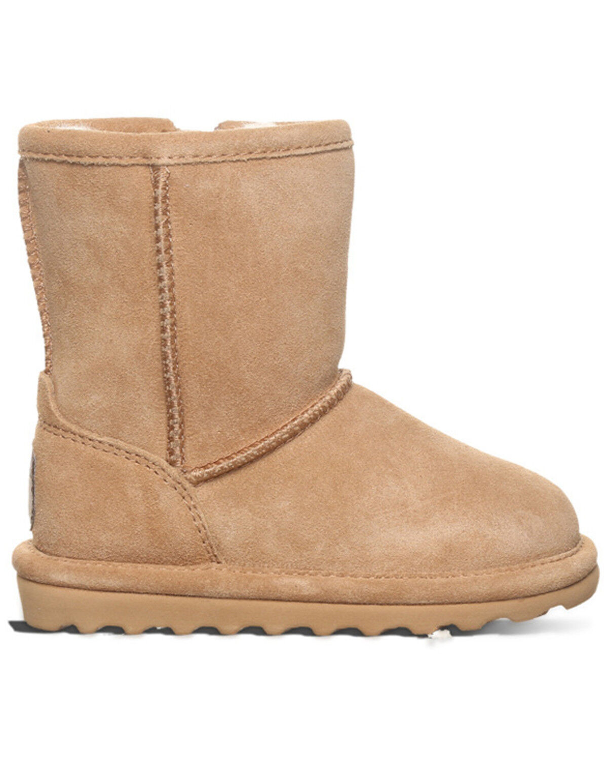 Image #2 - Bearpaw Toddler Girls' Elle Zipper Casual Boots, Brown, hi-res