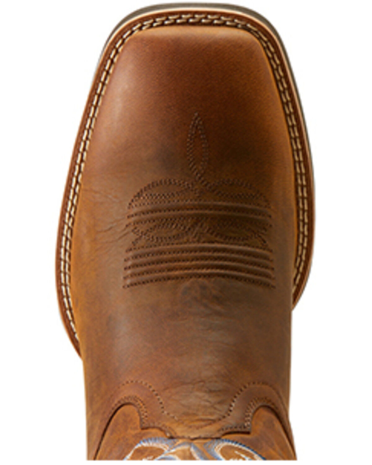 Image #4 - Ariat Men's Ricochet Performance Western Boots - Broad Square Toe, Brown, hi-res