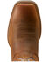 Image #4 - Ariat Men's Ricochet Performance Western Boots - Broad Square Toe, Brown, hi-res