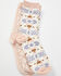 Shyanne Women's Southwestern Crew Socks - 3-Pack, Blush, hi-res