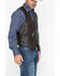 Image #4 - Scully Men's Lambskin Snap Front Vest, Brown, hi-res