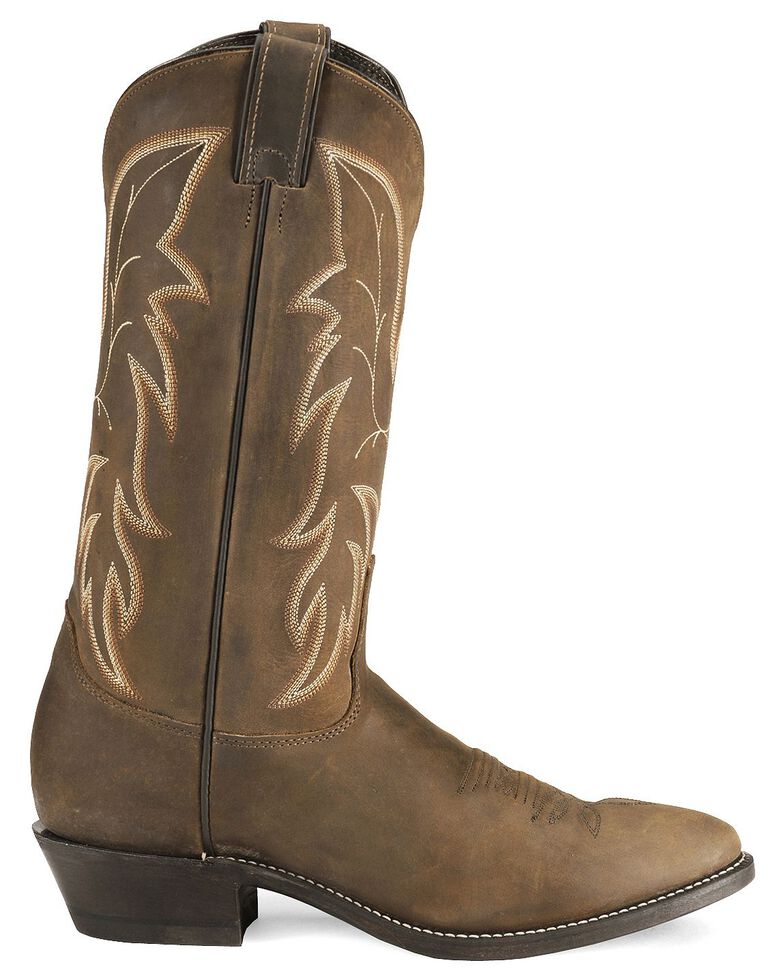 justin men's bay apache western boot