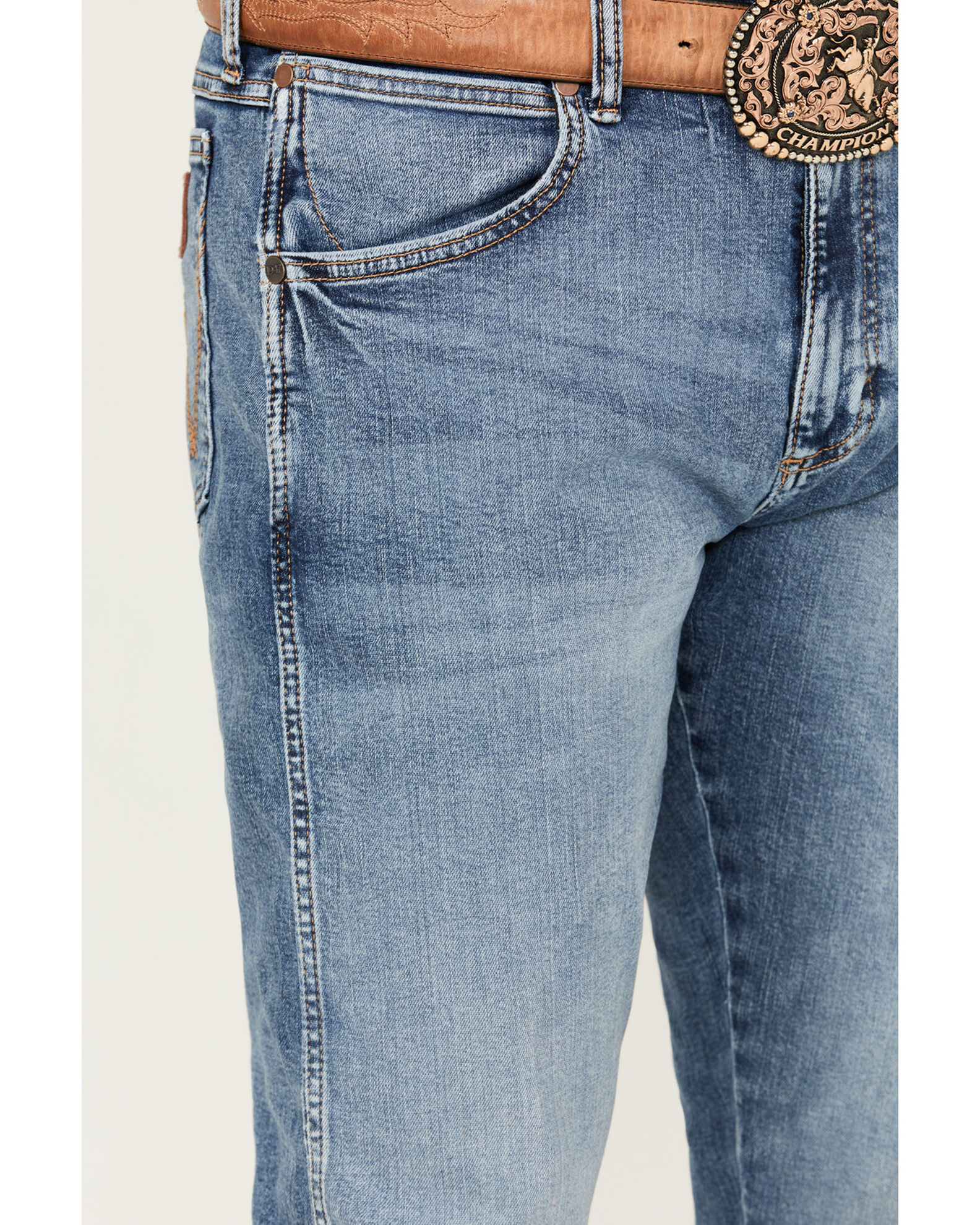 Wrangler bootcut stretch jeans best sale