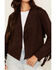 Image #3 - Shyanne Women's Faux Suede Fringe Jacket, Chocolate, hi-res
