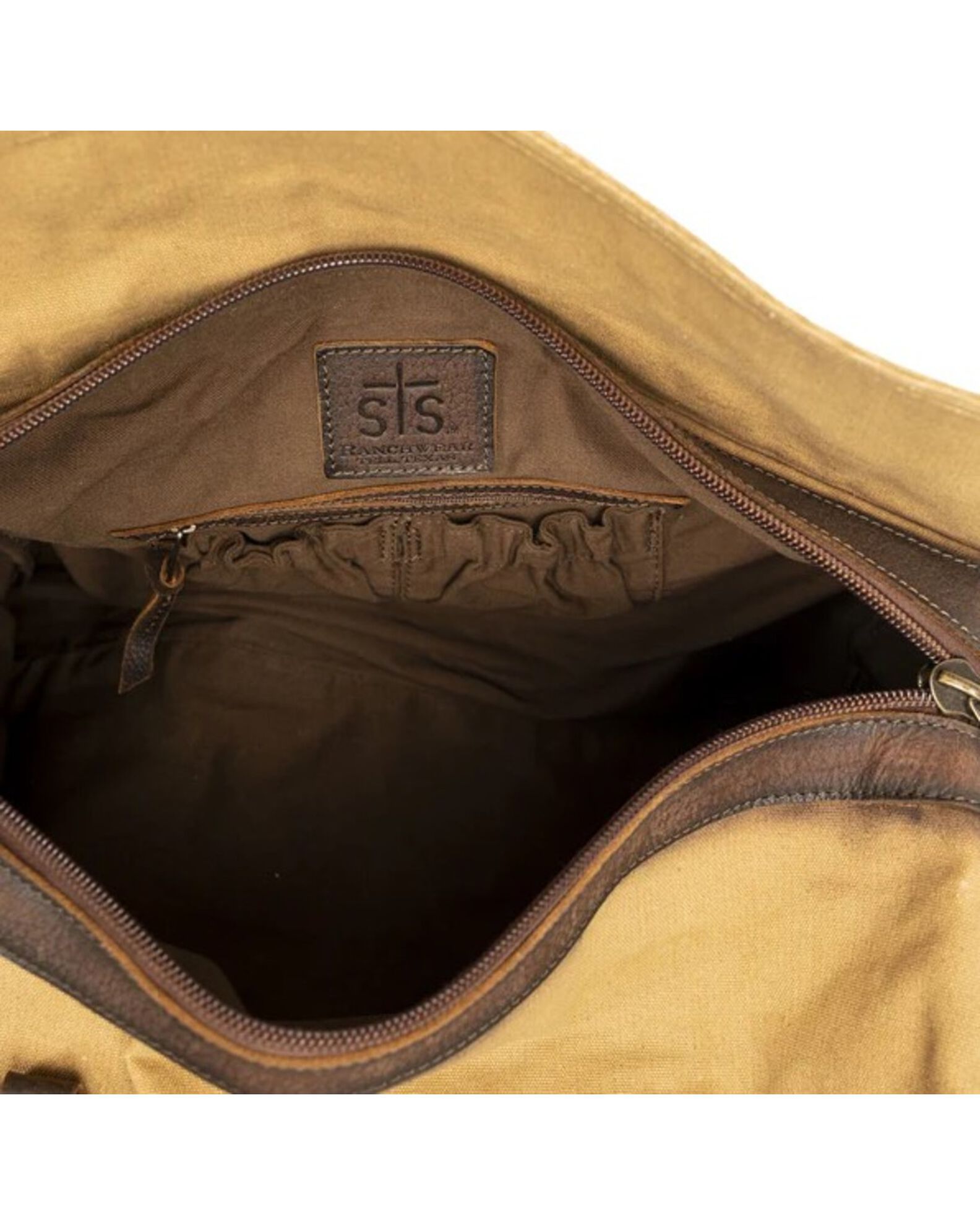STS Ranchwear by Carroll Buffalo Creek Small Leather Duffle Bag Sheplers