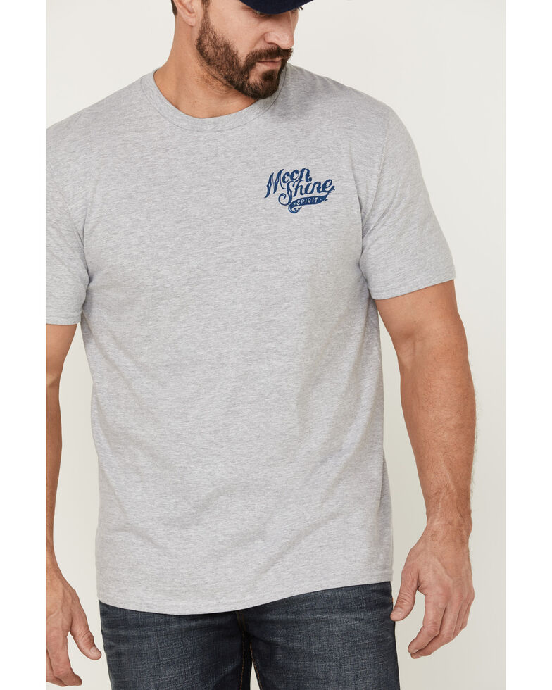 Moonshine Spirit Men's Cream Trail Blazer Graphic T-Shirt , White, hi-res