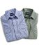 Image #2 - Wrangler Men's Assorted Plaid Short Sleeve Western Shirts, Stripe, hi-res