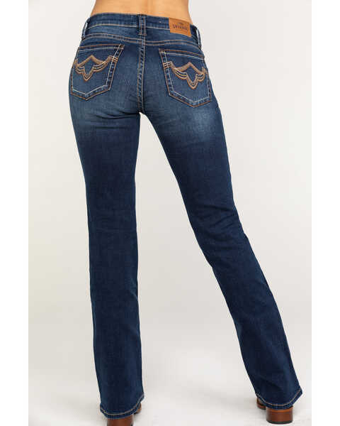 Image #4 - Shyanne Women's Medium Bootcut Jeans, Blue, hi-res