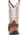Image #5 - Laredo Women's Myra Ankle Fringe Western Boots - Square Toe, Sand, hi-res