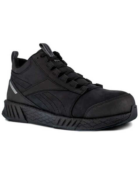 Reebok Men's Fusion Formidable Work Shoes - Composite Toe, Black, hi-res
