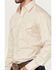 Image #3 - Ely Walker Men's Paisley Print Long Sleeve Snap Western Shirt, Beige, hi-res