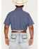 Image #4 - Cody James Men's Solid Twill Short Sleeve Button-Down Stretch Western Shirt, Slate, hi-res