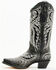 Image #3 - Corral Women's Studded Western Boots - Snip Toe , Black, hi-res
