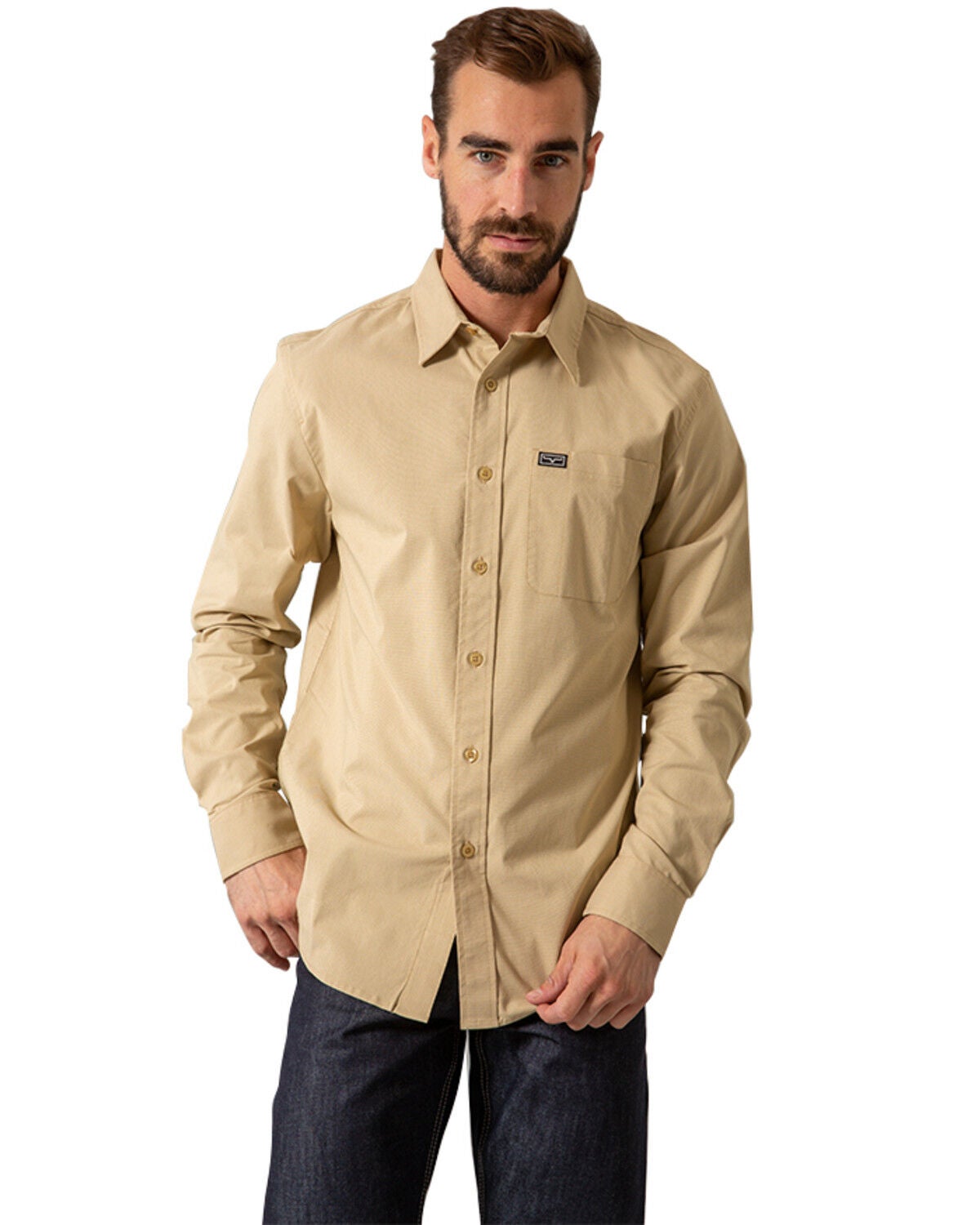 Kimes Ranch Long Sleeved Shirt - Linville (Natural) main image 0