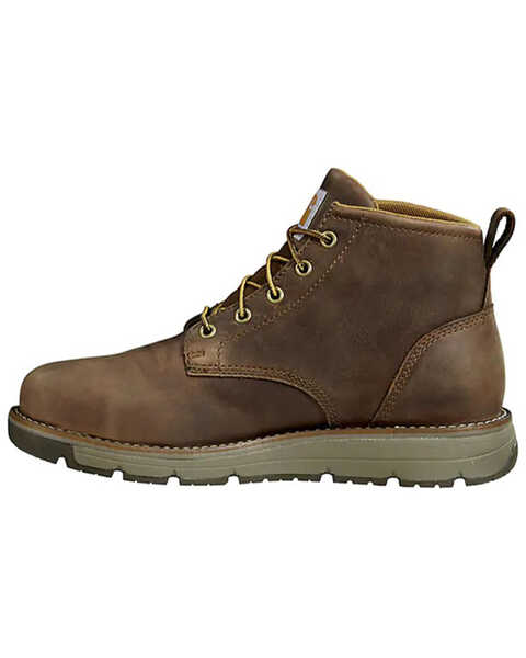 Image #3 - Carhartt Men's Millbrook 5" Waterproof Work Boots - Soft Toe, Brown, hi-res