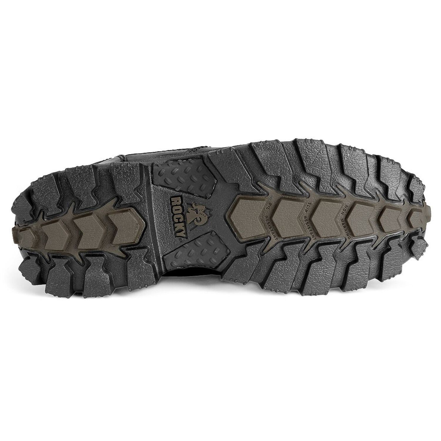 Image #5 - Rocky Men's 6" AlphaForce Lace-up Waterproof Duty Boots - Soft Toe, Black, hi-res