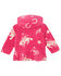 Image #2 - Wrangler Toddler Girls' Conversation Print Sherpa Jacket, Pink, hi-res