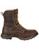 Image #2 - Durango Men's Maverick Waterproof Work Boots - Steel Toe, Brown, hi-res