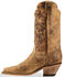 Justin Bent Rail Women's Wildwood Cowgirl Boots - Square Toe, Tan Distressed, hi-res