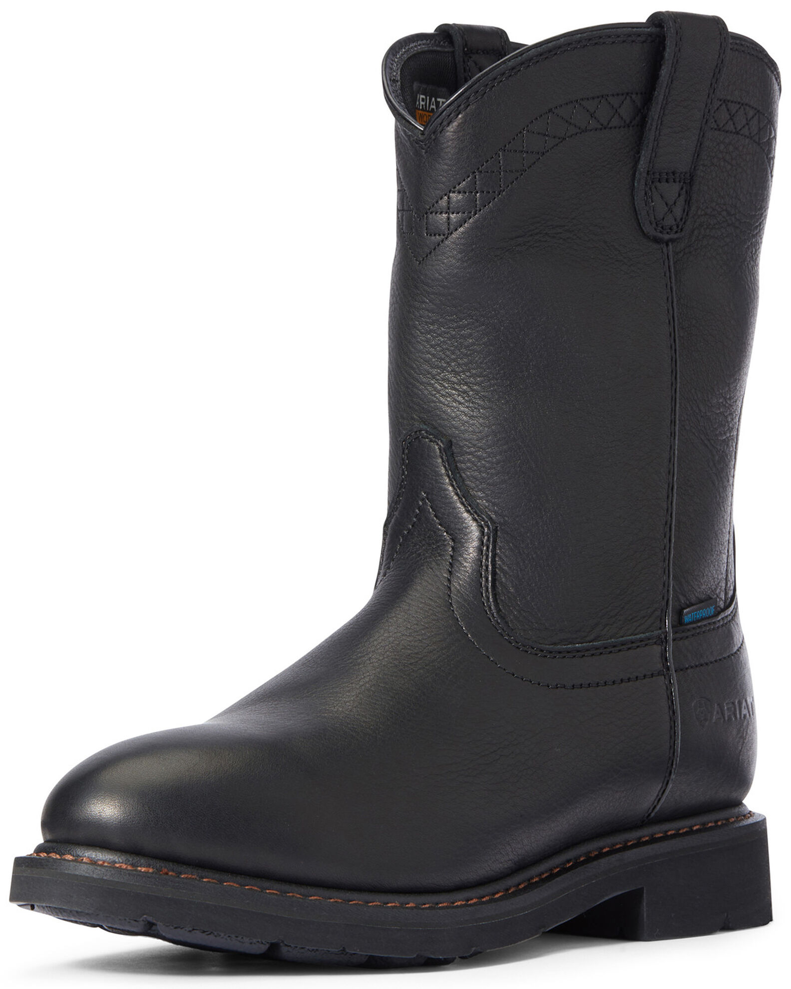 Ariat Men s Sierra Waterproof Western Boots Round Toe Sheplers
