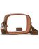 Image #2 - Wrangler Women's Clear Stadium Crossbody Bag, Brown, hi-res