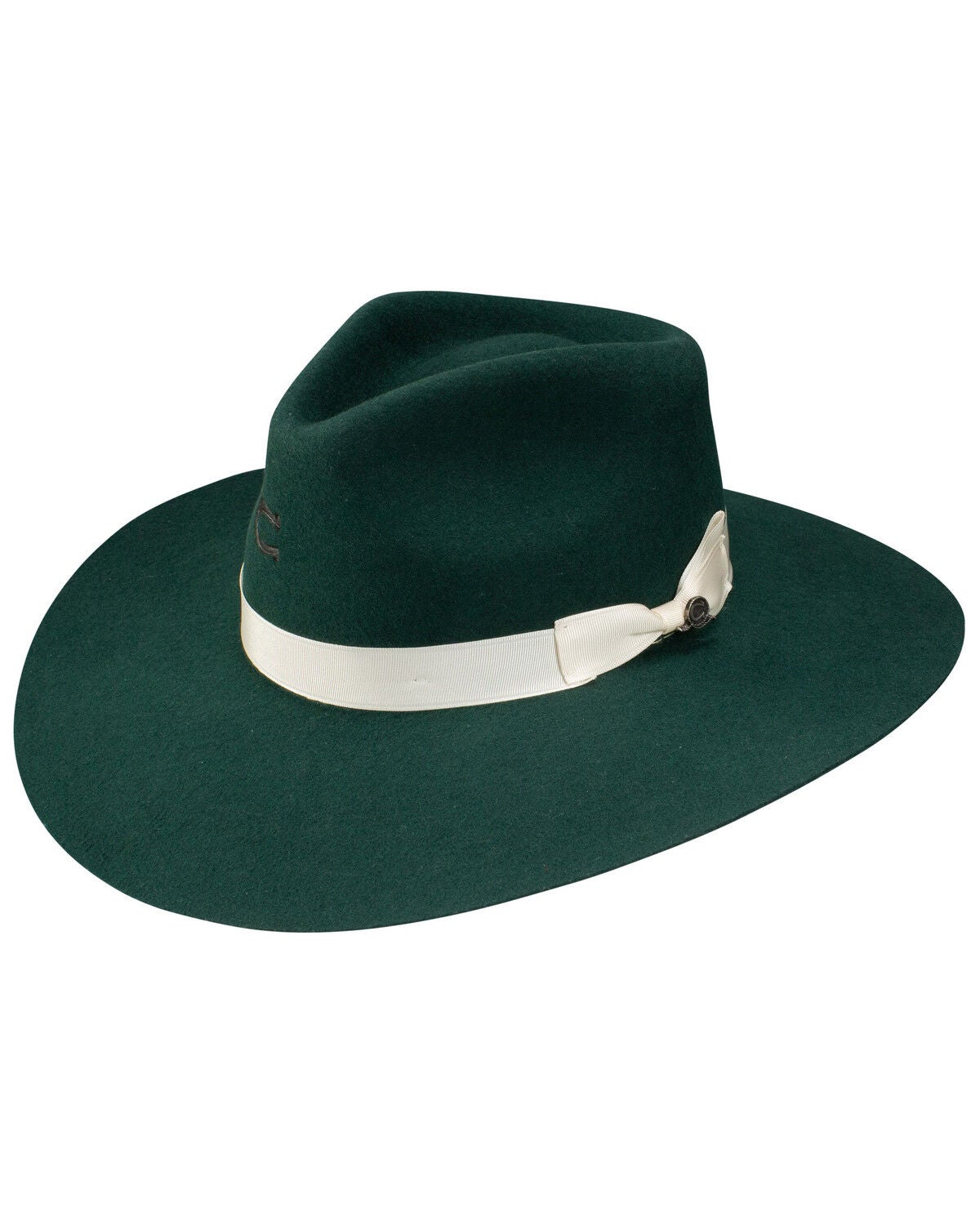 Charlie 1 Horse Women's Highway Wool Western Fashion Hat, Green, hi-res
