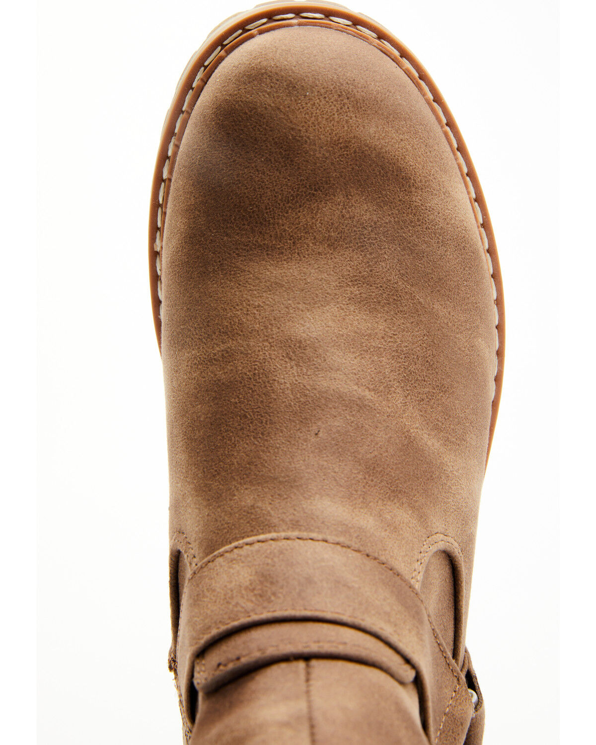 Image #6 - Corkys Women's Fall in Love Fashion Booties - Round Toe, Taupe, hi-res