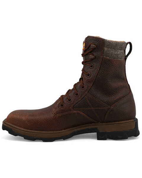 Image #3 - Twisted X Men's 8" UltraLite X™ Work Boots - Nano Toe , Brown, hi-res
