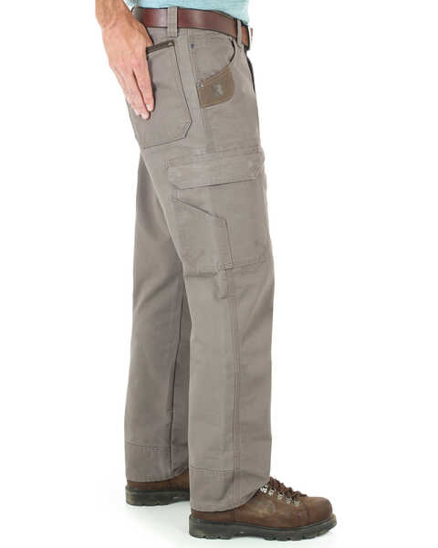 Image #2 - Wrangler Men's Cool Vantage Ripstop Cargo Pants, Bark, hi-res