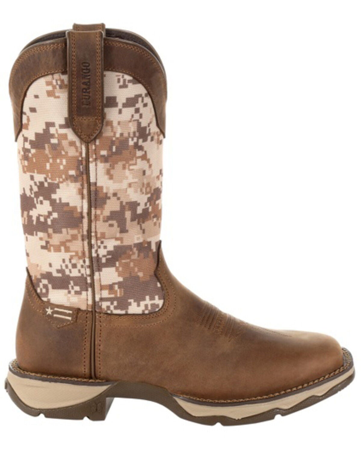 square toe desert boots