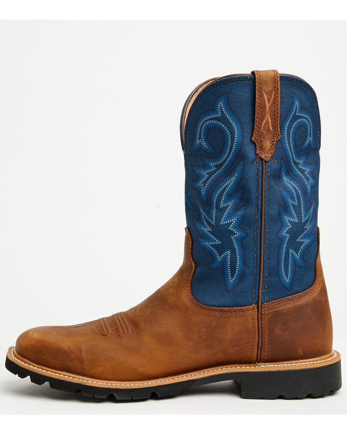 Image #3 - Twisted X Men's 11" Tech X&trade; Performance Western Boots - Broad Square Toe, Brown, hi-res