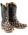 Tin Haul Women's Ooh La La Western Boots - Broad Square Toe, Brown, hi-res