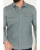 Image #3 - Pendleton Men's Beach Shack Solid Long Sleeve Button-Down Western Shirt, Green, hi-res