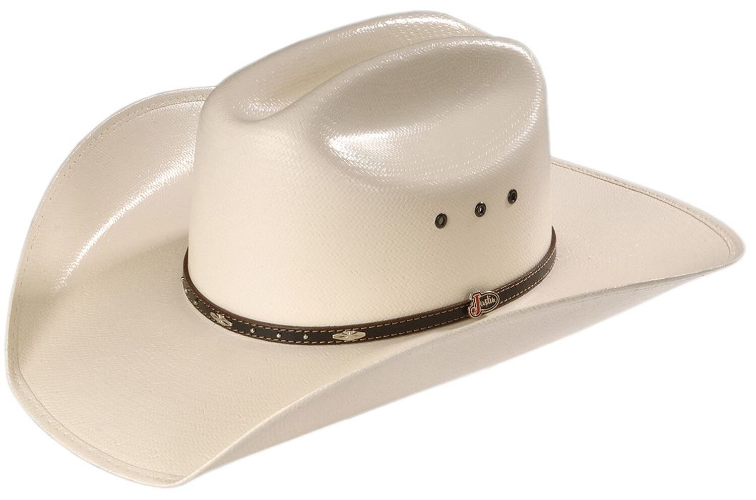 Image #1 - Justin Black Hills 20X Straw Cowboy Hat, , hi-res