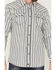 Image #3 - Moonshine Spirit Men's One Last Song Floral Print Long Sleeve Pearl Snap Western Shirt, White, hi-res