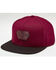 Kimes Ranch Men's Premium Distance Logo Patch Ball Cap, Rust Copper, hi-res