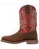 Image #3 - Georgia Boot Men's Carbo-Tec Waterproof Soft Toe Western Boots - Square Toe, Brown, hi-res