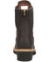 Carolina Women's Elm Logger Work Boots - Steel Toe, Dark Brown, hi-res