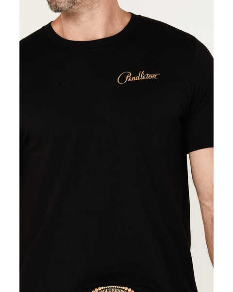 Image #3 - Pendleton Men's Tye River Buffalo Short Sleeve Graphic T-Shirt, Black, hi-res