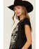Image #2 - Originality Women's Nashville Lace Short Sleeve Graphic Tee, Black, hi-res