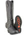 Image #4 - Milwaukee Leather Women's Extra Tall Studded & Riveted Pull On Boots - Round Toe, Black, hi-res