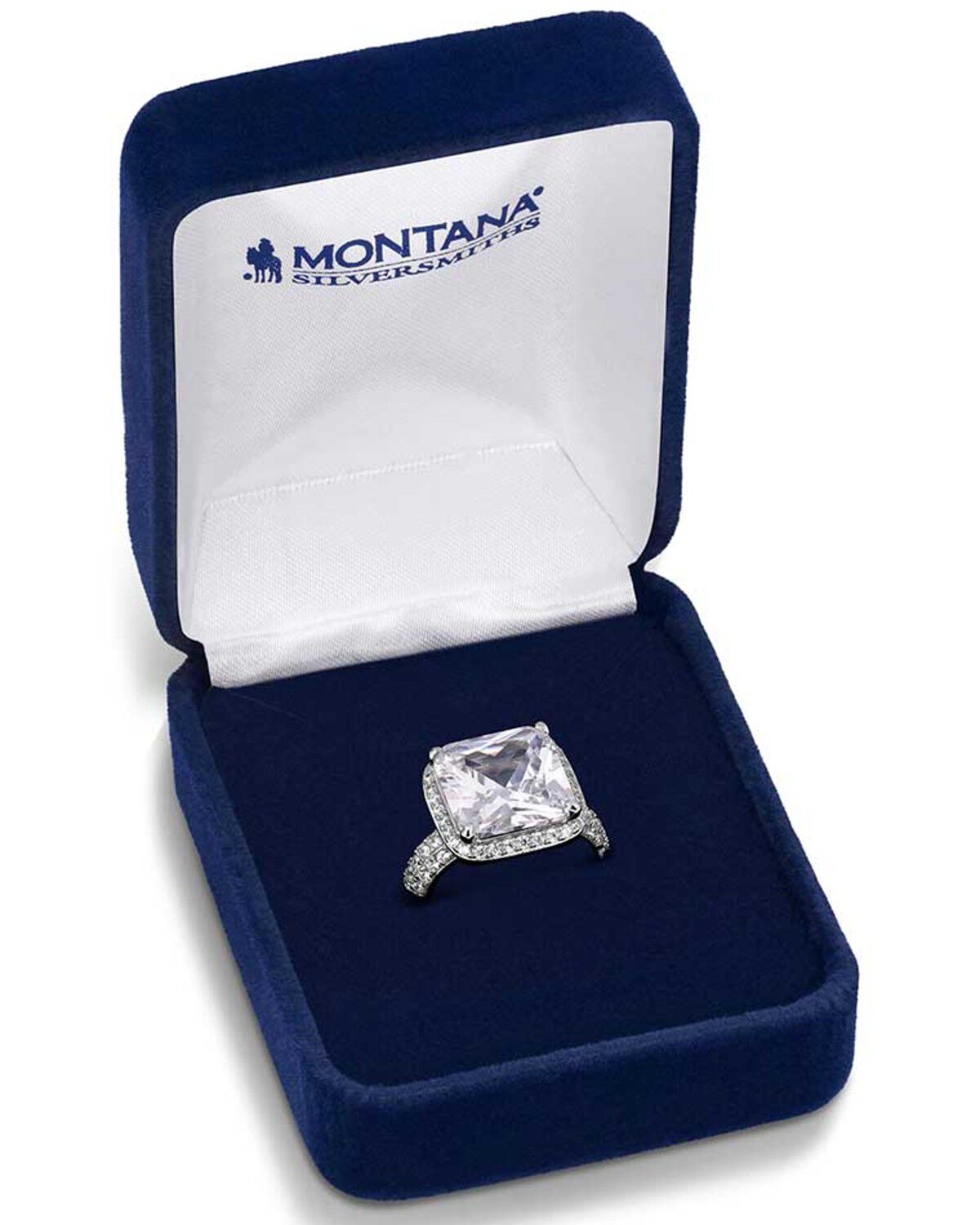 Image #3 - Montana Silversmiths Women's Sparkling Delight Ring, Silver, hi-res