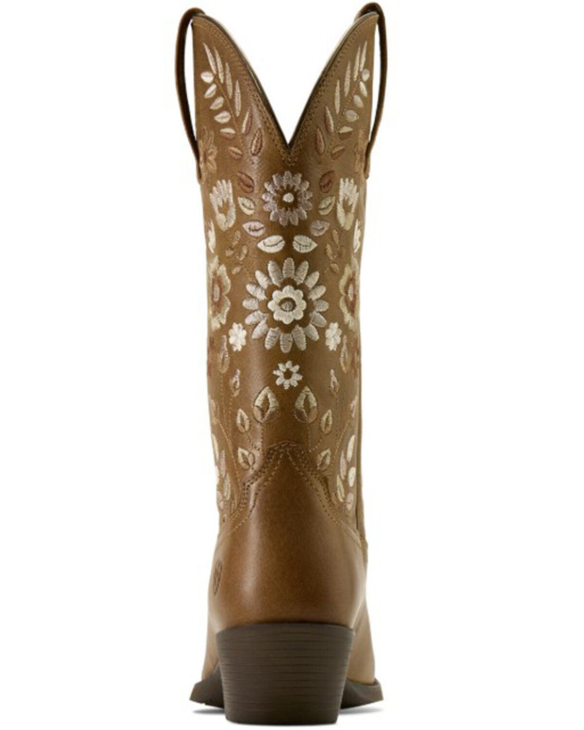 Image #5 - Ariat Women's Heritage Meadow Western Boots - Round Toe, Tan, hi-res