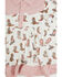 Image #2 - Angel Dear Infant Girls' Cowgirl Boot Long Sleeve Dress, Multi, hi-res